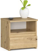 Stojąca szafka nocna z szufladą dąb artisan E5-E46