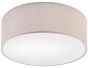 Lampa sufitowa MONTE 1xE27/60W/230V śr. 35 cm beżowa