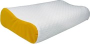 Poduszka ortopedyczna Visco Memory Żółty Bok