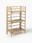 Regał z drewna bambusowego Zep