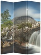 Parawan - Wodospady i góry (126x170 cm)