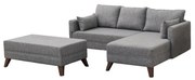 Narożna sofa rozkładana Bella Corner Right 2 Grey