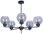 Pięcioramienna lampa wisząca loftowa - 10X S818 E6-N43