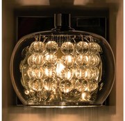 Zuma Line W0076-01A-B5FZ - Kinkiet kryształowy CRYSTAL 1xG9/42W/230V