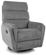 Fotel rozkładany ARGOS obrotowy szary SIGNAL