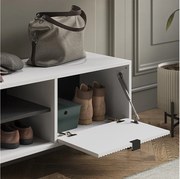 Ławka na buty biały 100x40x45 eliza