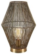 Markslöjd 108665 - Lampa stołowa CASA 1xE27/40W/230V mosiądz