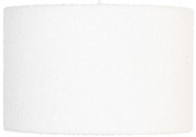 Lampa wisząca TINA, abażur bouclé, Ø 37 cm