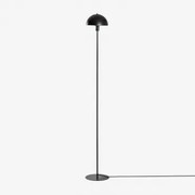 Lampa Podłogowa Z Żelaza Alnair Czarna - Sklum