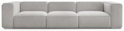 Jasnoszara sofa 345 cm Zephyr – Bobochic Paris