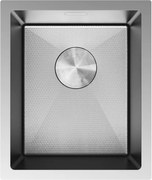 Mexen Trixo zlewozmywak stalowy 1-komorowy 370 x 440 mm, inox HC - 6412371000-01HC