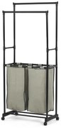 Stojak z miejscem do przechowywania GD-176 BK,plastik, czarny