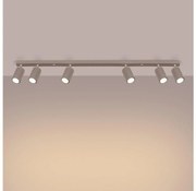 Brilagi - Oświetlenie punktowe CRESTO 6xGU10/10W/230V taupe