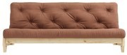 Sofa wielofunkcyjna Karup Design Fresh Natural Clear/Clay Brown