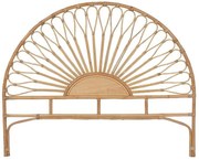Zagłówek 160 cm – rattan – kolor naturalny SOLIA
