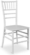 Białe krzesło chiavari P0-F16