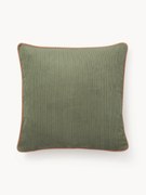 Tkana poszewka na poduszkę z aksamitu Carter, 2 szt.