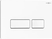 Mexen Tex 04 przycisk spłukujący, biały błyszczący - 6104-01