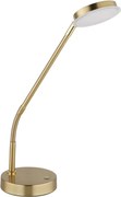 Globo 58504TM - LED dotykowo ściemniana lampa stołowa SILVIO LED/6,5W/230V mosiądz