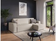 Narożnik Avia Mini z funkcją spania uniwersalny prawo/lewostronny - beżowa boucle Gerra 105