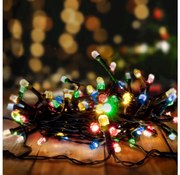 Brilagi - LED Zewnętrzny łańcuch bożonarodzeniowy 200xLED/2 funkcji 25m IP44 wielobarwny