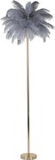 Lampa podłogowa Palm Szara Cm Ø55X160