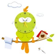 LED Kinkiet dziecięcy LED/1W/3xAAA ptak