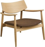 Brązowy fotel Olvera – House Nordic