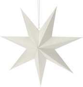 Świąteczna dekoracja papierowa White, gwiazda, 60 x 60 x 1,5 cm