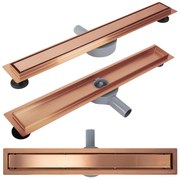 Odpływ Liniowy REA Neox pro brush l. copper 100