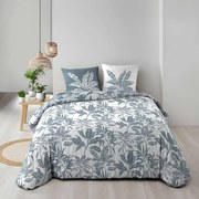 Biało-niebieska bawełniana pościel dwuosobowa 240x220 cm Hera – douceur d'intérieur