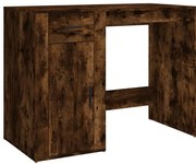 Nowoczesne biurko do biura przydymiony dąb D1-W99