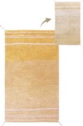 Bawełniany dywan w kolorze ochry 80x140 cm Twin Amber – Lorena Canals