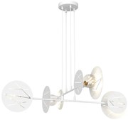 Biała nowoczesna lampa wisząca - 7X D152 N6-E25