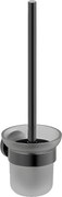 Luisa szczotka toaletowa z uchwytem metalicznej szarości - Essebagno