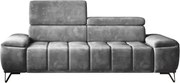 Sofa kanapa PALLADIO z elektrycznym systemem rozkładania siedziska regulowane zagłówki WERSAL