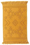 Dywan odpowiedni do prania w kolorze ochry 60x90 cm Cilaos – douceur d'intérieur