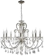 Żyrandol ośmioramienny w stylu glamour K154 C6-D48