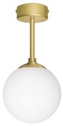 Krótka sufitowa lampa z kloszem kulą GP-S1B