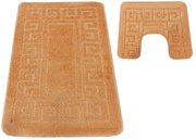 Łososiowe dywaniki do łazienki 2 sztuki R9-S68