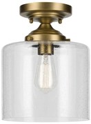 Kichler KL-WINSLOW-SF-NBR-Sufit. lampa WINSLOW 1xE27/60W/230V pr.21,6cm mosiądz