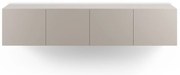 Kremowa szafka pod TV 180x38x35 cm Daroca – Marckeric