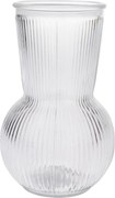 Wazon szklany Silvie, przezroczysty, 11 x 17,5 cm