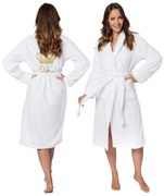 Szlafrok Damski Queen White L