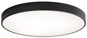 Plafon CLEO 6xE27/24W/230V d. 80 cm czarny