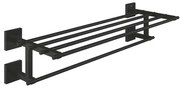 GROHE 410992430 - Wielofunkcyjny wieszak na ręczniki START CUBE 600 mm czarny