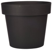 Uniwersalna doniczka plastikowa, antracytowa