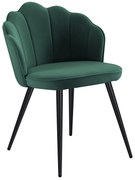 Krzeso Blume Aksamitne Czarne Nogi