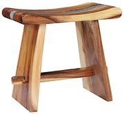 Elegancki stołek ozdobiony poliżywicą P2-B38