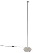 Nowoczesna lampa podłogowa stalowa bez klosza - Simplo